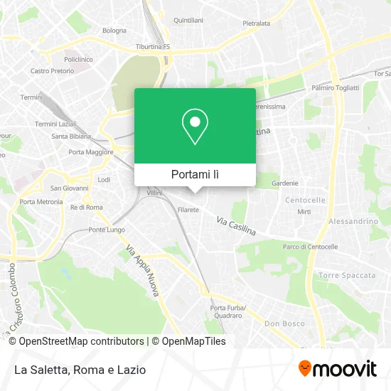 Mappa La Saletta