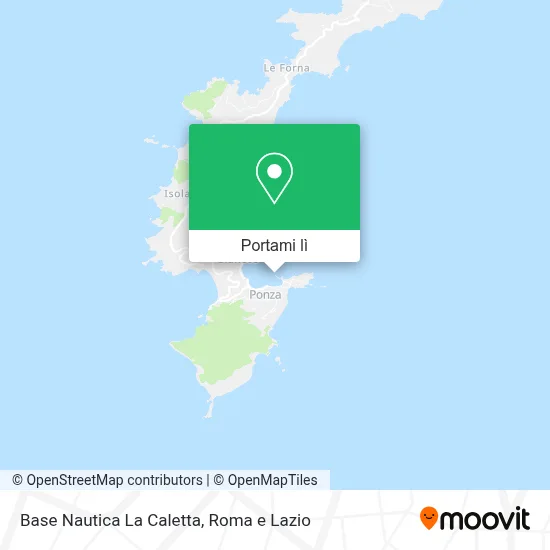 Mappa Base Nautica La Caletta