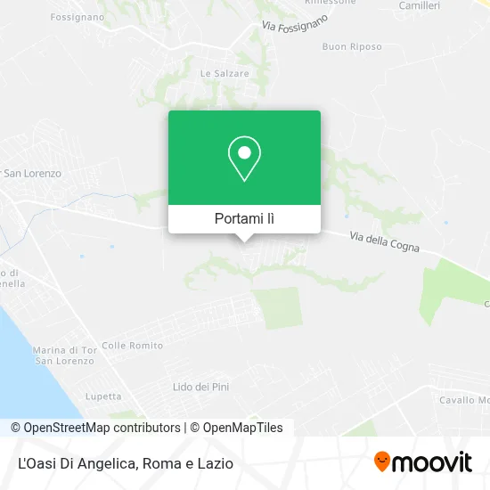 Mappa L'Oasi Di Angelica
