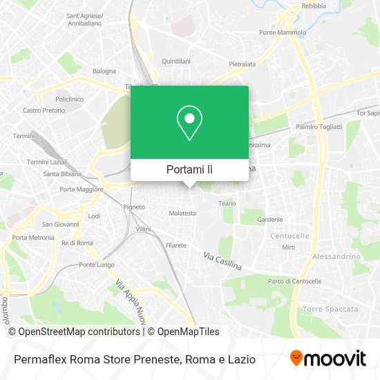 Mappa Permaflex Roma Store Preneste