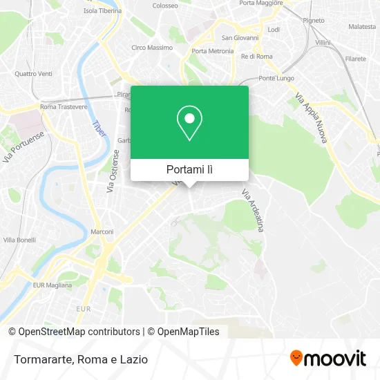 Mappa Tormararte