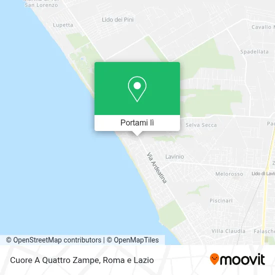 Mappa Cuore A Quattro Zampe