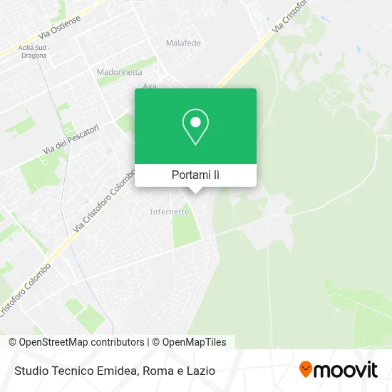 Mappa Studio Tecnico Emidea