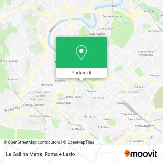 Mappa La Gallina Matta