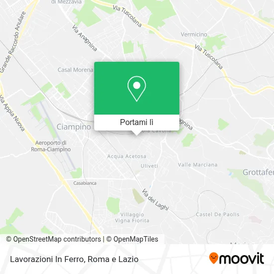 Mappa Lavorazioni In Ferro