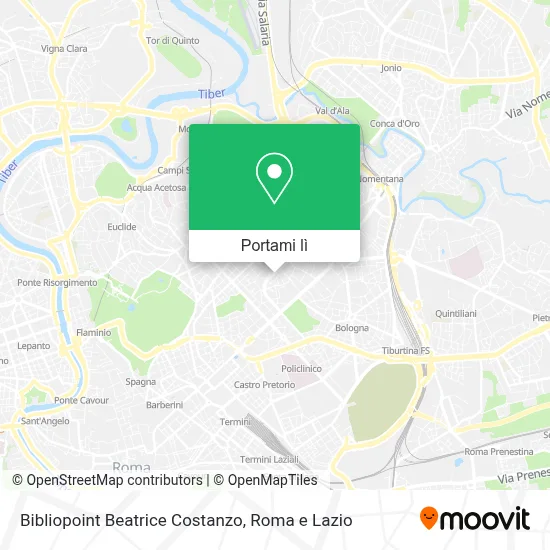 Mappa Bibliopoint Beatrice Costanzo