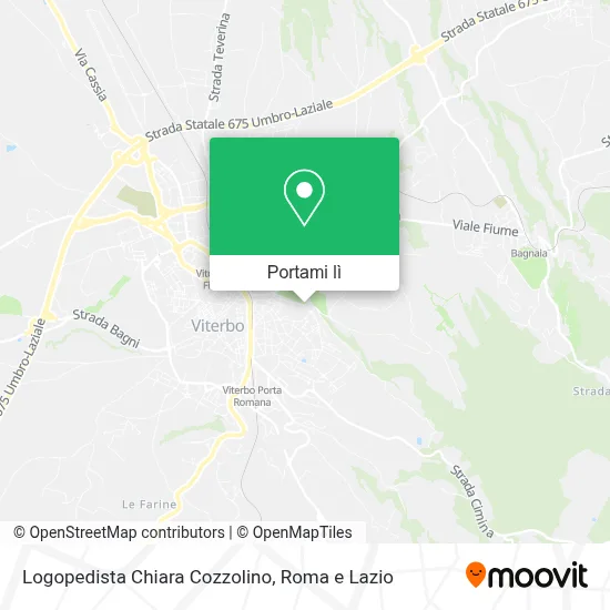 Mappa Logopedista Chiara Cozzolino