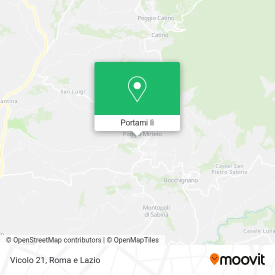 Mappa Vicolo 21