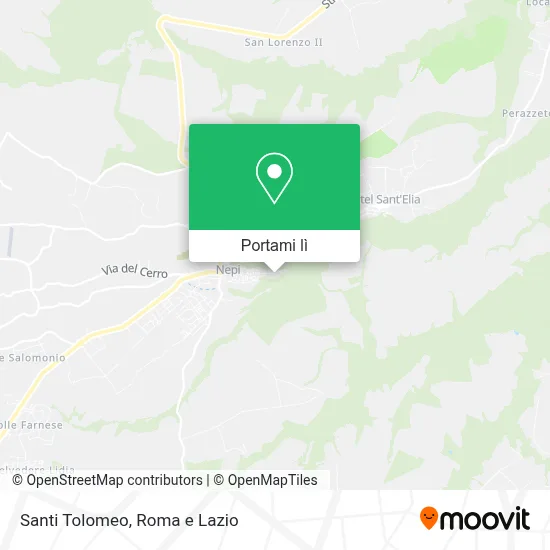 Mappa Santi Tolomeo