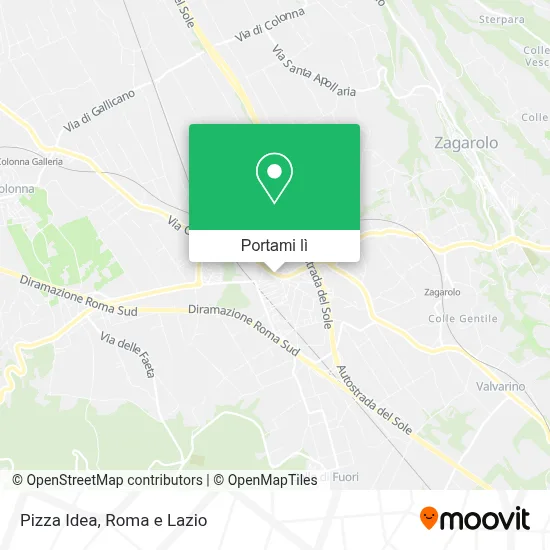 Mappa Pizza Idea