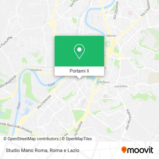 Mappa Studio Mano Roma