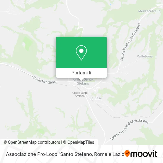 Mappa Associazione Pro-Loco "Santo Stefano