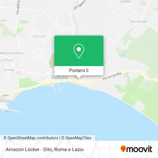 Mappa Amazon Locker - Dito