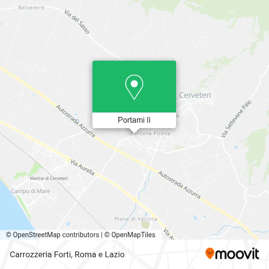 Mappa Carrozzeria Forti