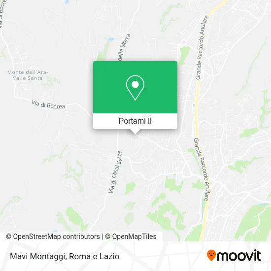 Mappa Mavi Montaggi