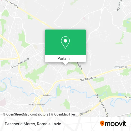 Mappa Pescheria Marco