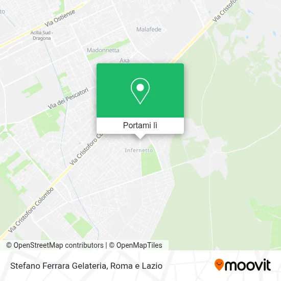 Mappa Stefano Ferrara Gelateria