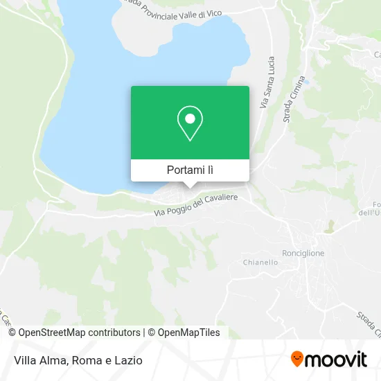 Mappa Villa Alma
