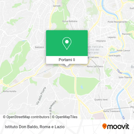 Mappa Istituto Don Baldo