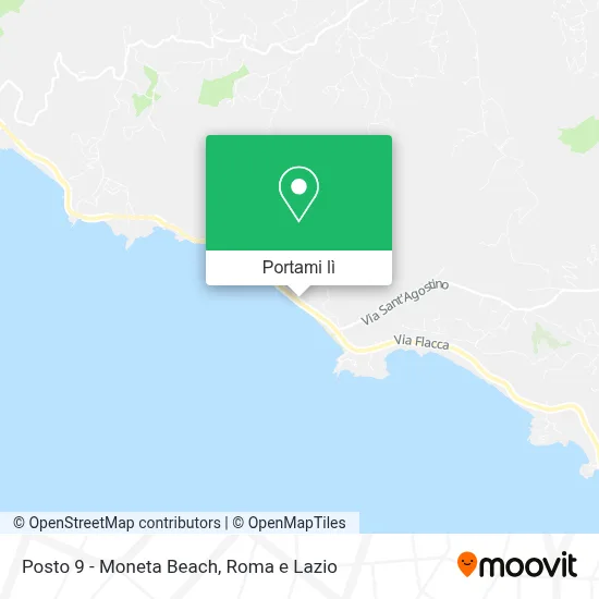 Mappa Posto 9 - Moneta Beach