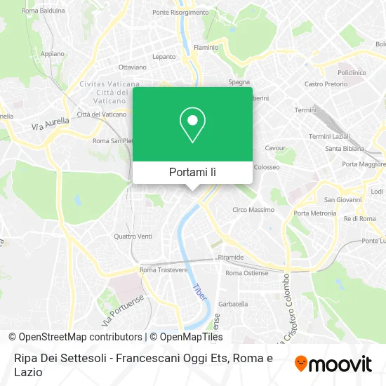 Mappa Ripa Dei Settesoli - Francescani Oggi Ets