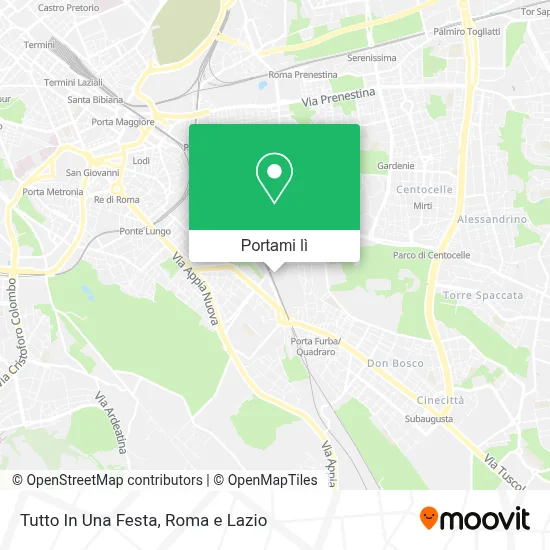 Mappa Tutto In Una Festa