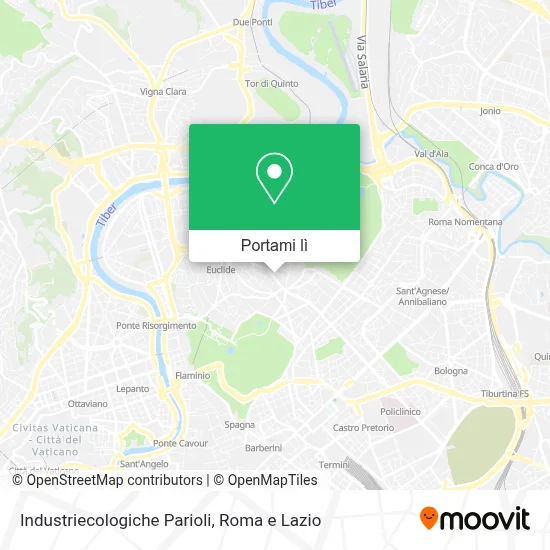 Mappa Industriecologiche Parioli