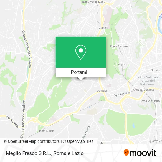 Mappa Meglio Fresco S.R.L.