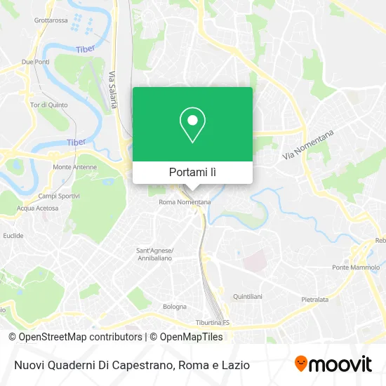 Mappa Nuovi Quaderni Di Capestrano