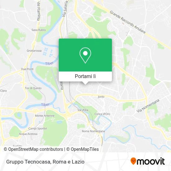 Mappa Gruppo Tecnocasa