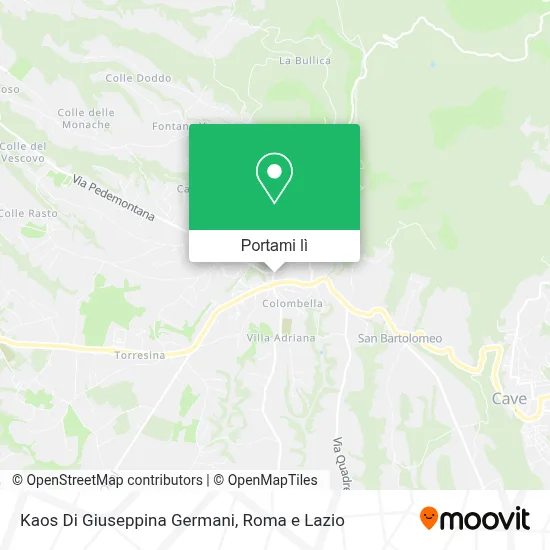 Mappa Kaos Di Giuseppina Germani