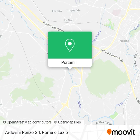 Mappa Ardovini Renzo Srl