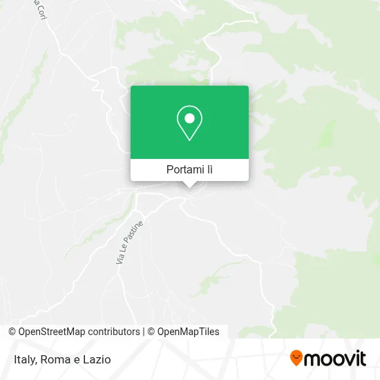 Mappa Italy