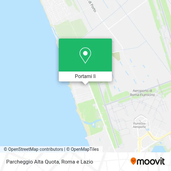 Mappa Parcheggio Alta Quota