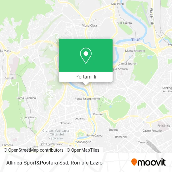 Mappa Allinea Sport&Postura Ssd