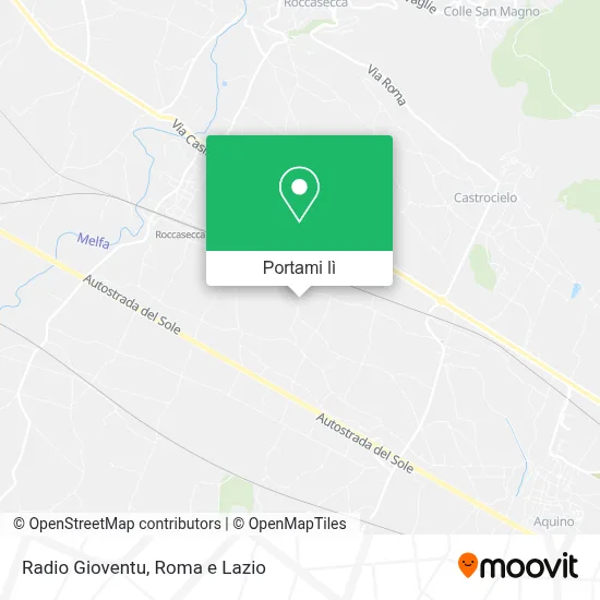 Mappa Radio Gioventu