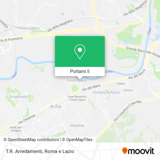 Mappa T.R. Arredamenti