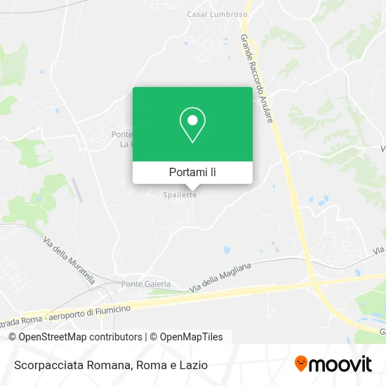 Mappa Scorpacciata Romana