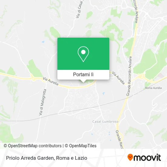 Mappa Priolo Arreda Garden