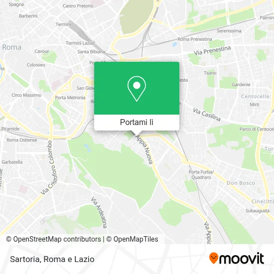 Mappa Sartoria