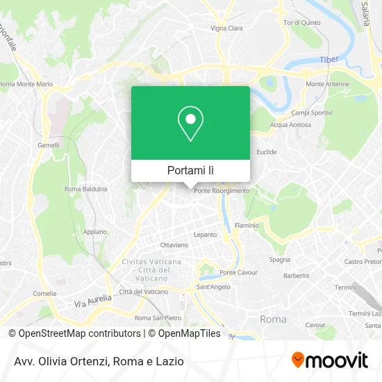 Mappa Avv. Olivia Ortenzi
