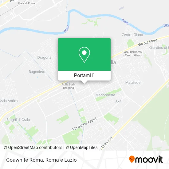 Mappa Goawhite Roma