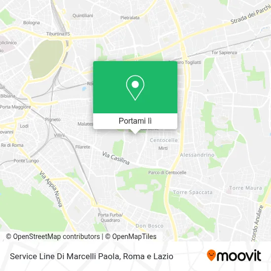 Mappa Service Line Di Marcelli Paola