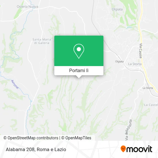 Mappa Alabama 208