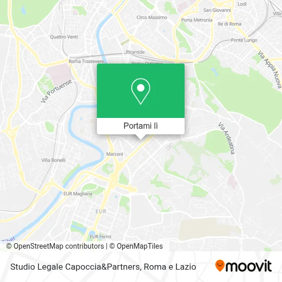 Mappa Studio Legale Capoccia&Partners