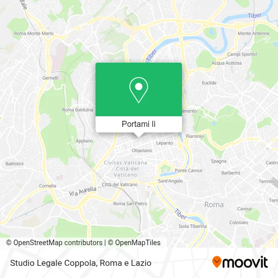 Mappa Studio Legale Coppola