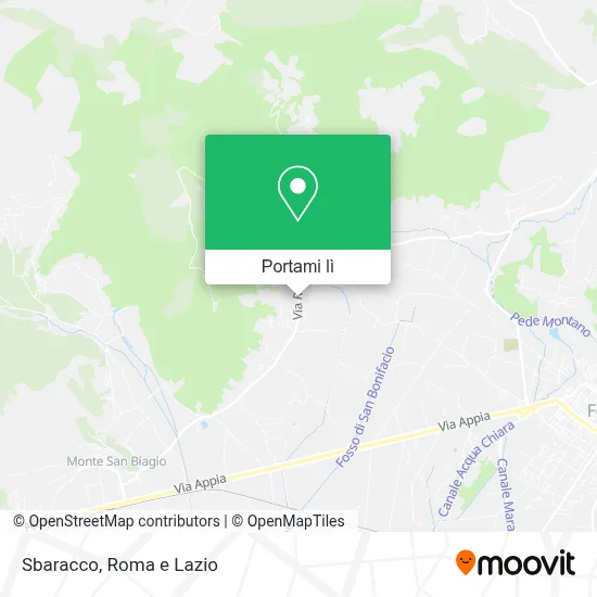 Mappa Sbaracco
