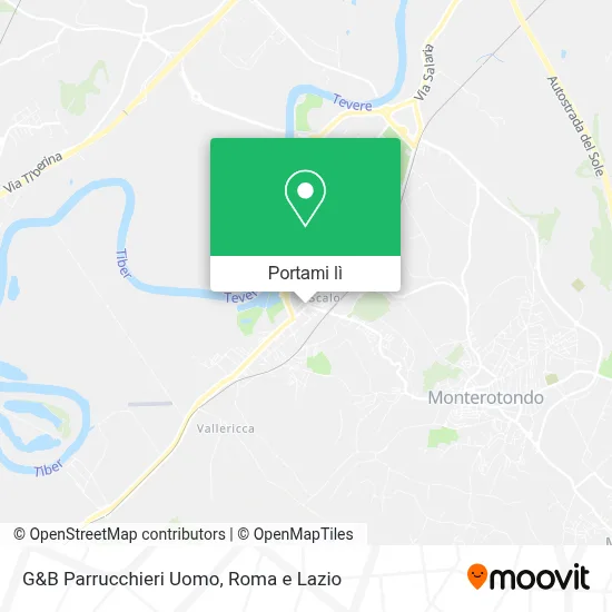 Mappa G&B Parrucchieri Uomo