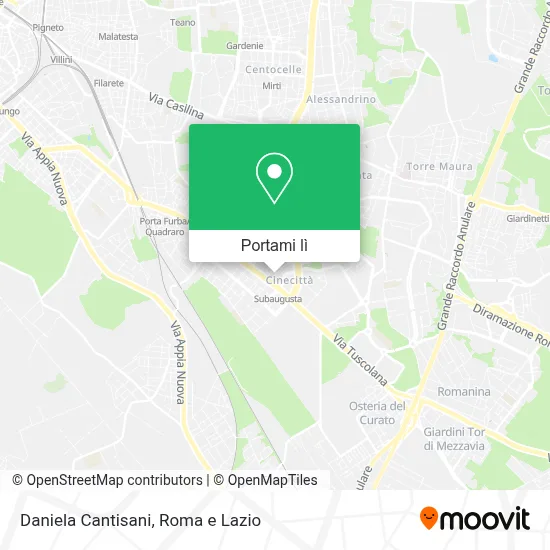 Mappa Daniela Cantisani