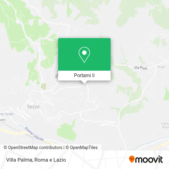 Mappa Villa Palma
